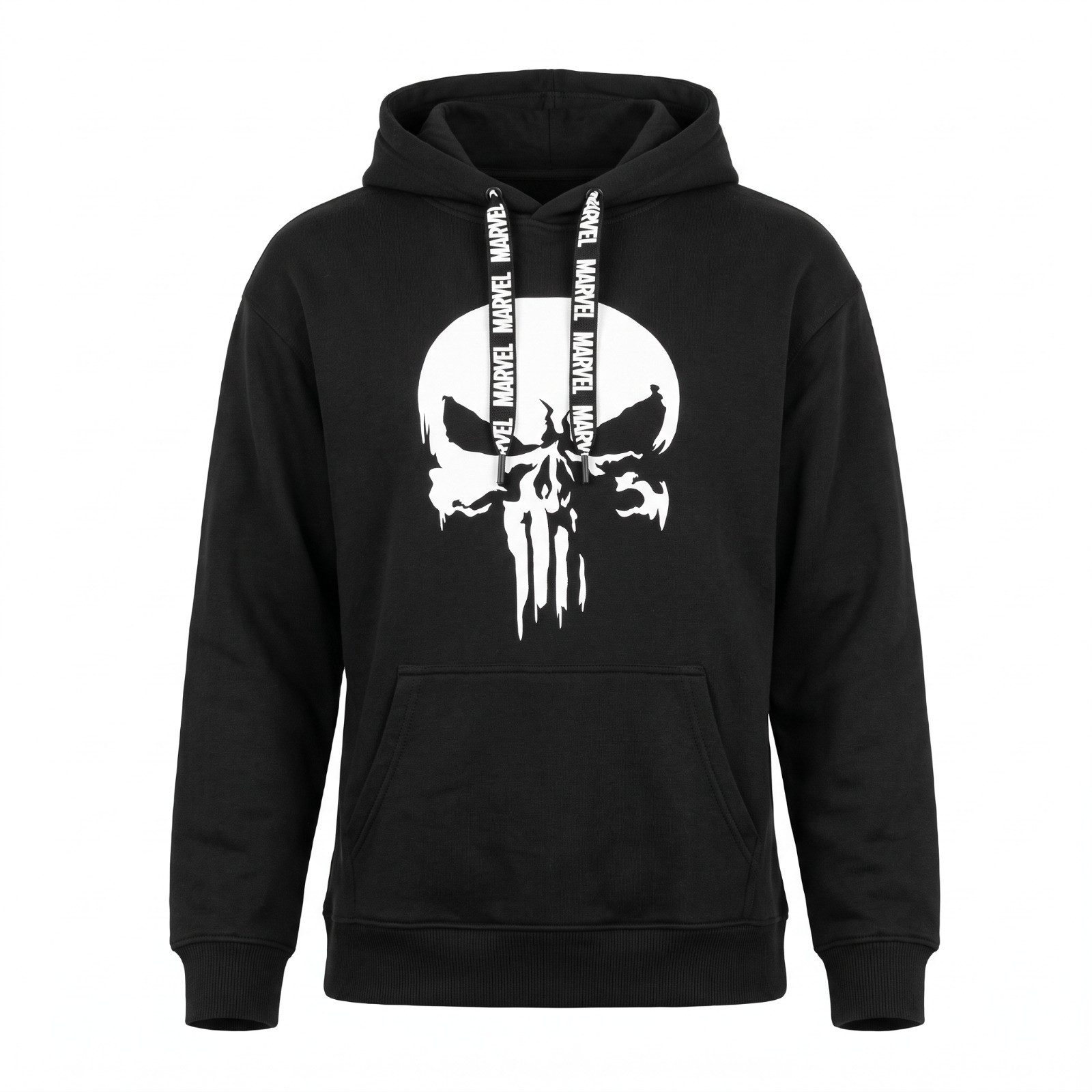 MARVEL Rundhalspullover Marvel The Punisher Herren Hoodie Kapuzenpullover Pulli Gr. M-XXL