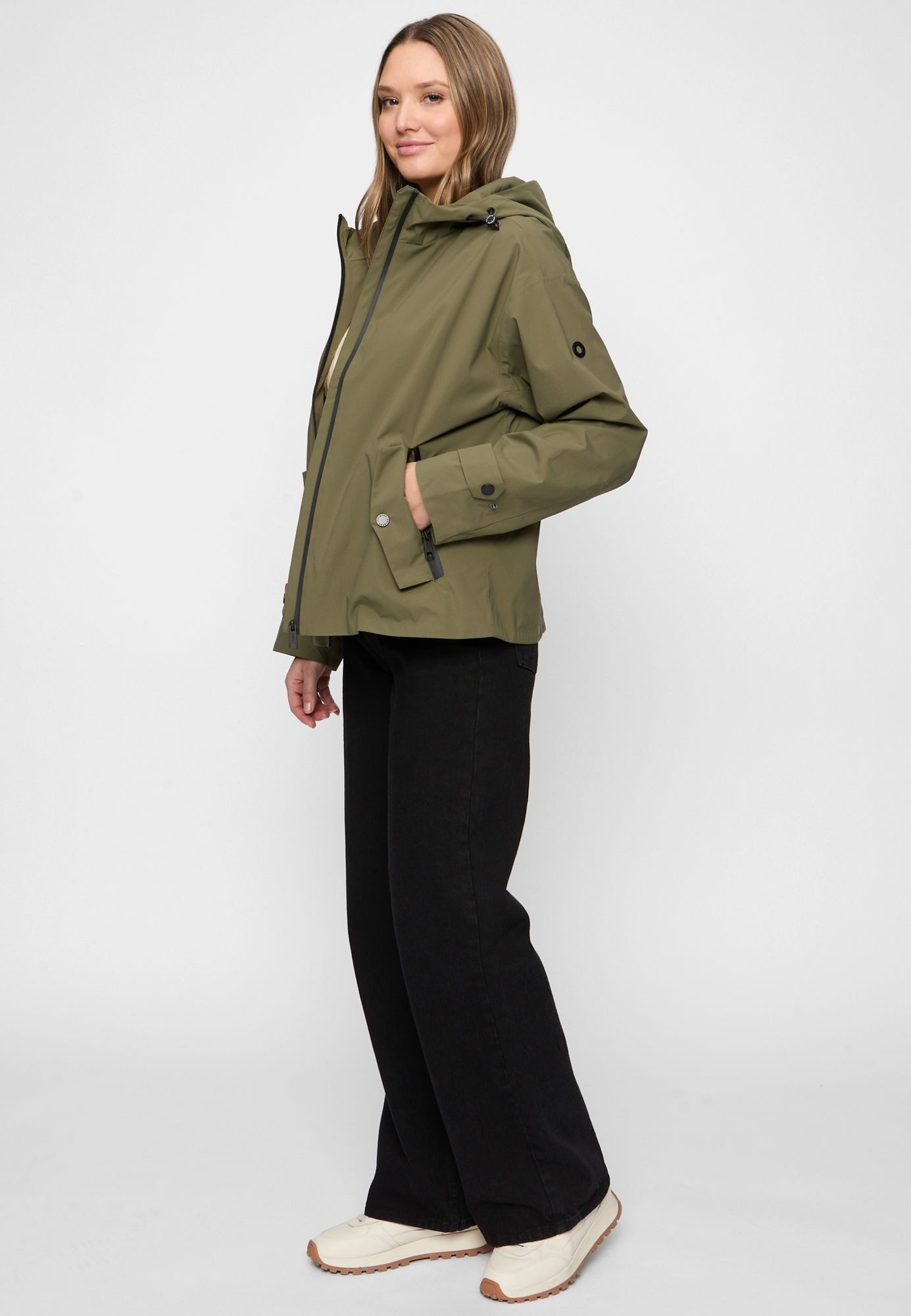 COVERED Funktionsjacke Fae L60376CO Kapuze, Winddicht, Wassersäule 10.000mm, Atmungsaktiv 3.000g/m²/24h