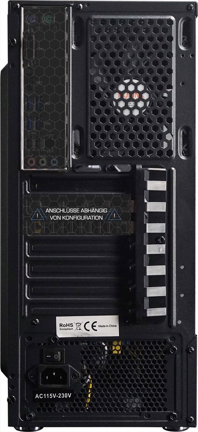 GB 8 Ryzen Kiebel AMD 512 PC-Komplettsystem GB Radeon, (24", Online AMD Gamer 5 5 RGB-Beleuchtung) 4600G, RAM, Ryzen SSD,