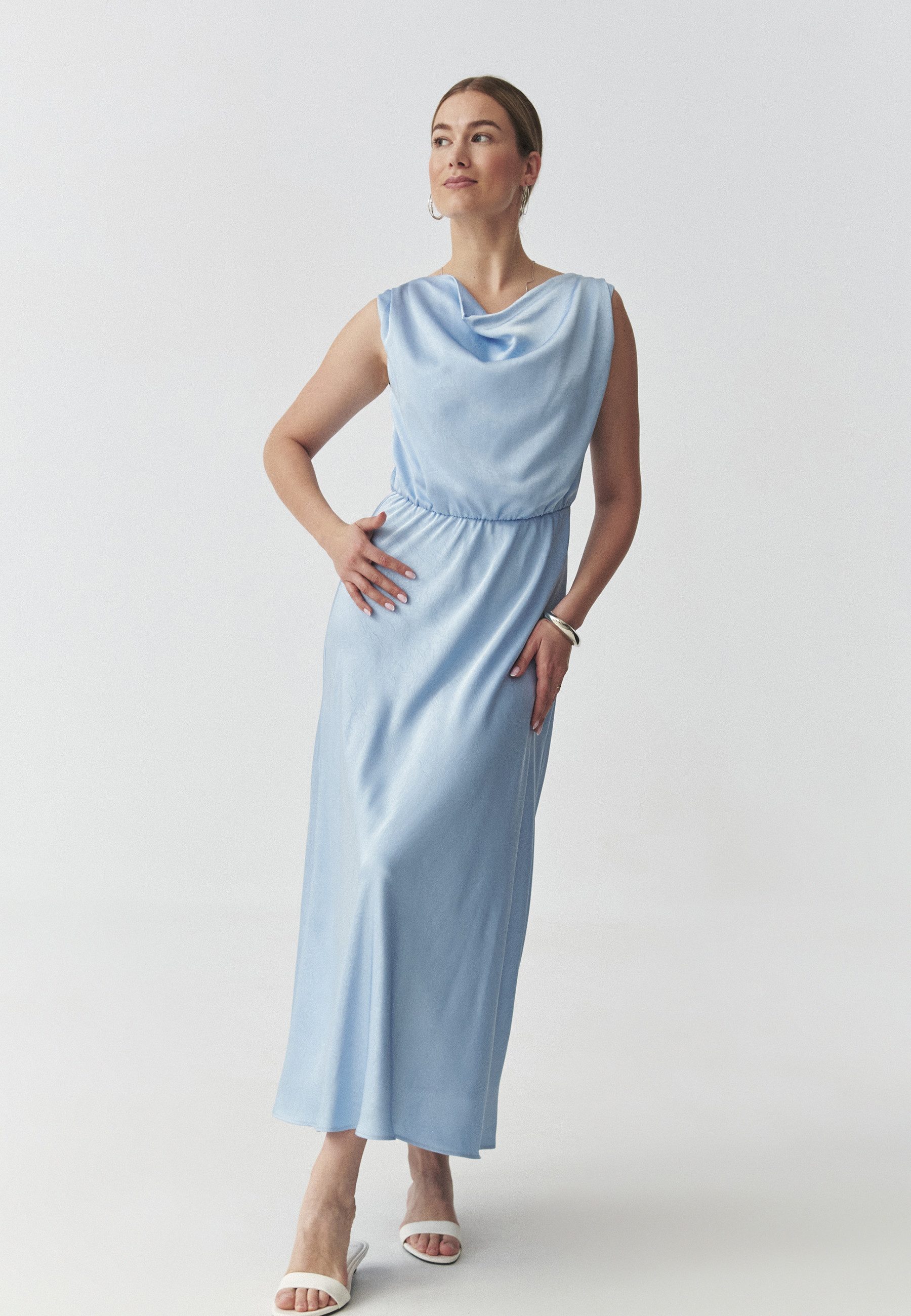 TATUUM Midikleid Satin Maxi Dress - Belli