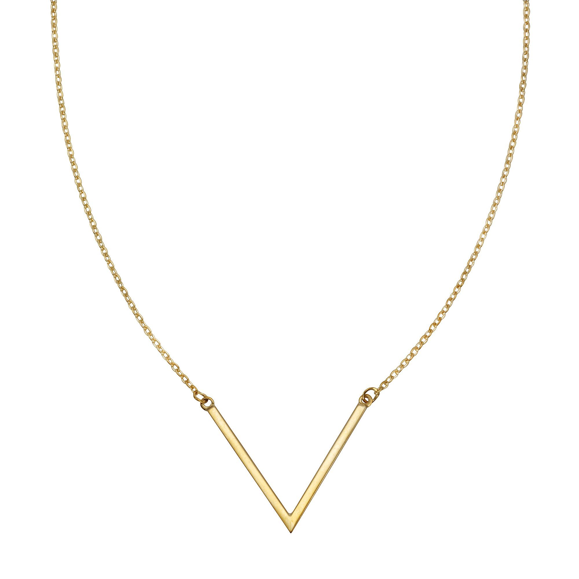 Collierkettchen 375 Gold 42+3cm
