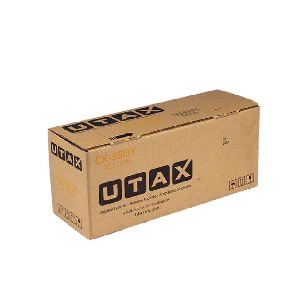 Thumbnail - UTAX Tonerkartusche Utax Toner CK-5515 Gelb - Original Farbtoner, (Original, Original Utax Toner für UTAX Drucker), Orig...