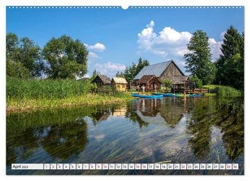 CALVENDO Wandkalender Polen - Masuren (Premium, hochwertiger DIN A2 Wandkalender 2023, Kunstdruck in Hochglanz)