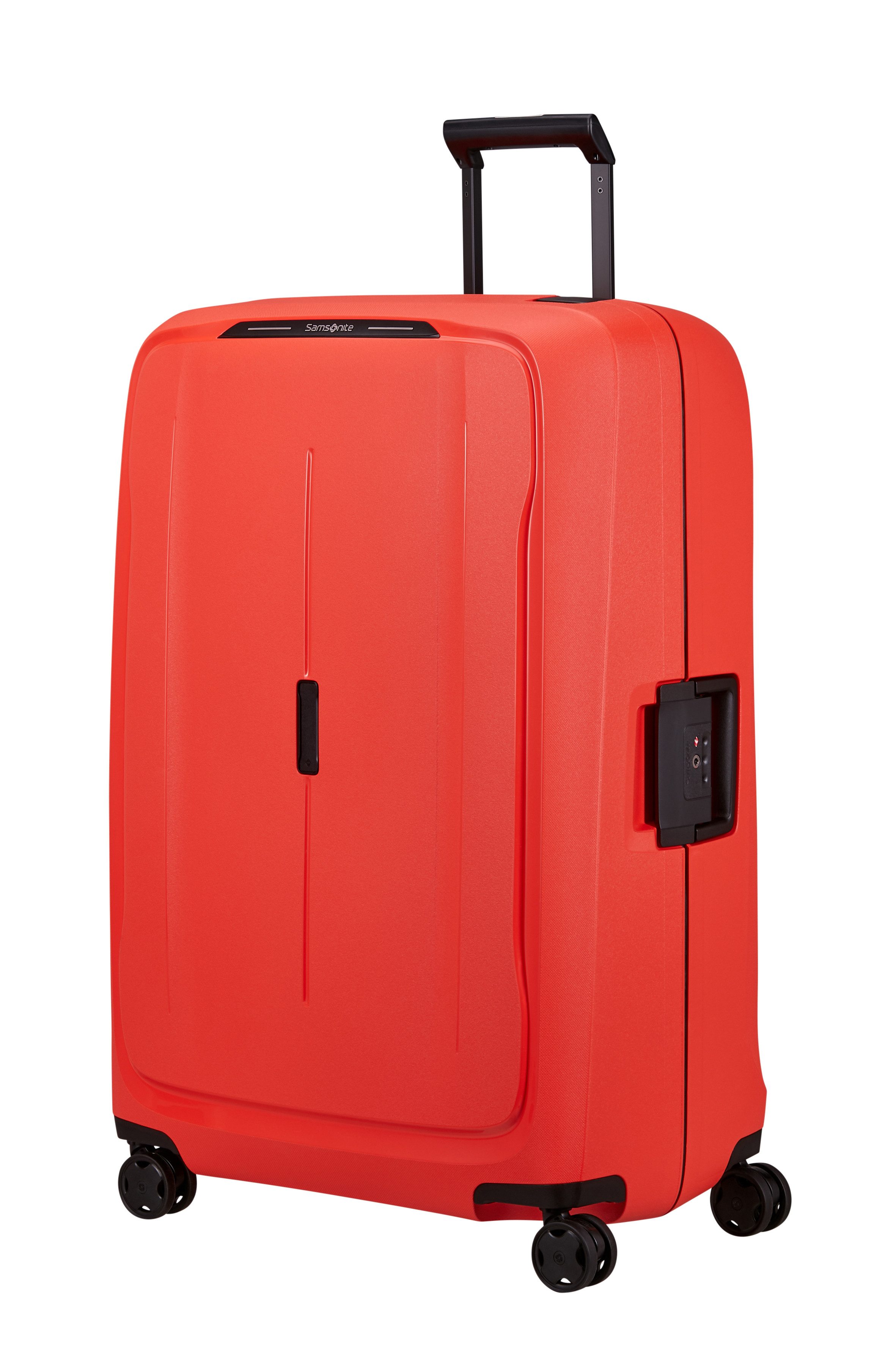 Samsonite Hartschalen-Trolley ESSENS, verschiedene Größen und Farben, 4 Rollen, Unisex Koffer, mit mehreren Fächern