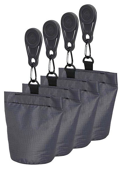 Aerocovers Gartenmöbel-Schutzhülle Sandsäcke für Schutzhülle, TOPSELLER! (Sandsäcke für Schutzhülle, OTTOs Choice), Sandsäcke für Schutzhülle, 4x Sandsack + 4x Clip