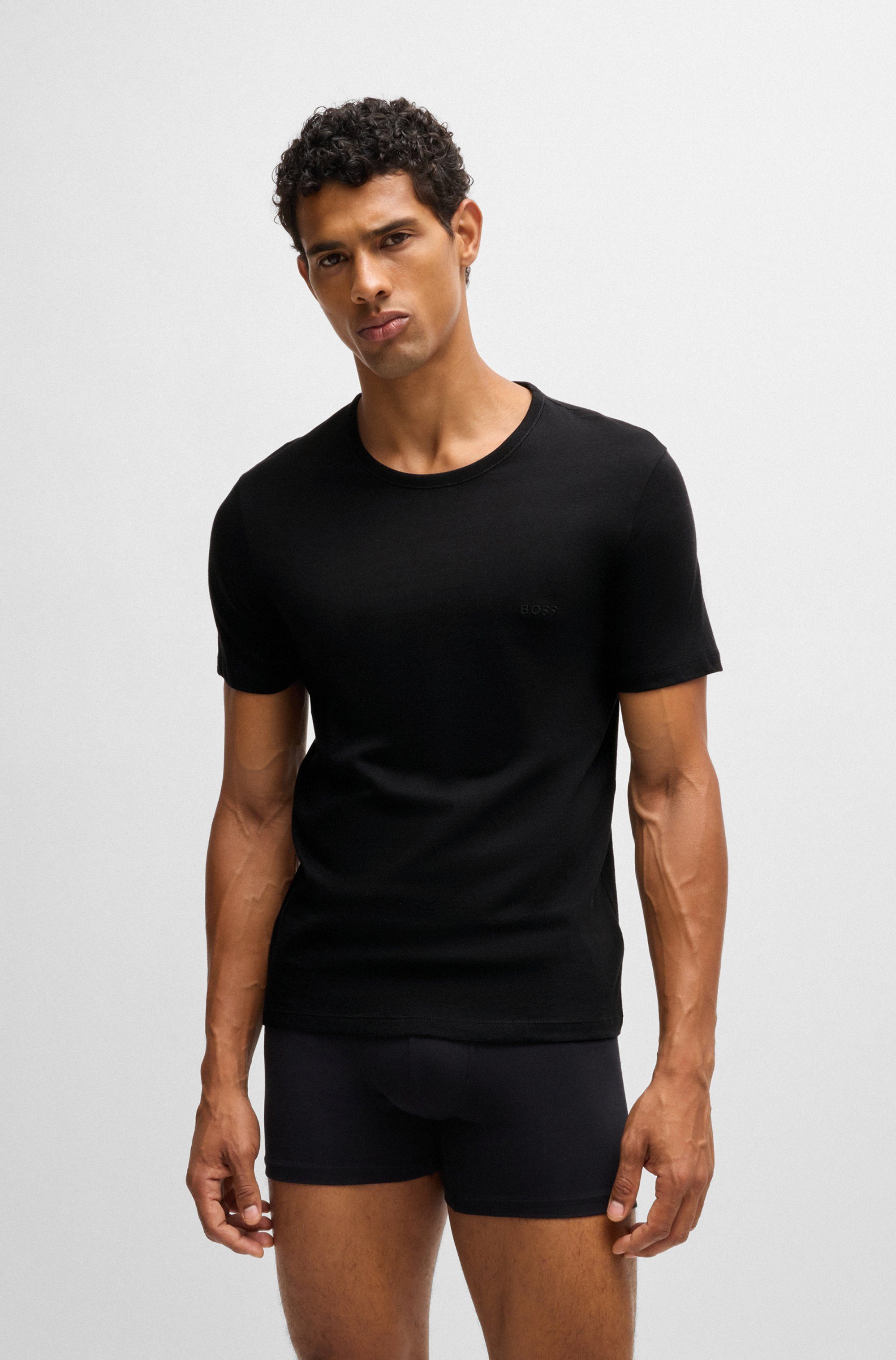 BOSS T-Shirt Rundhals BOSS ONE (Packung, günstig online kaufen