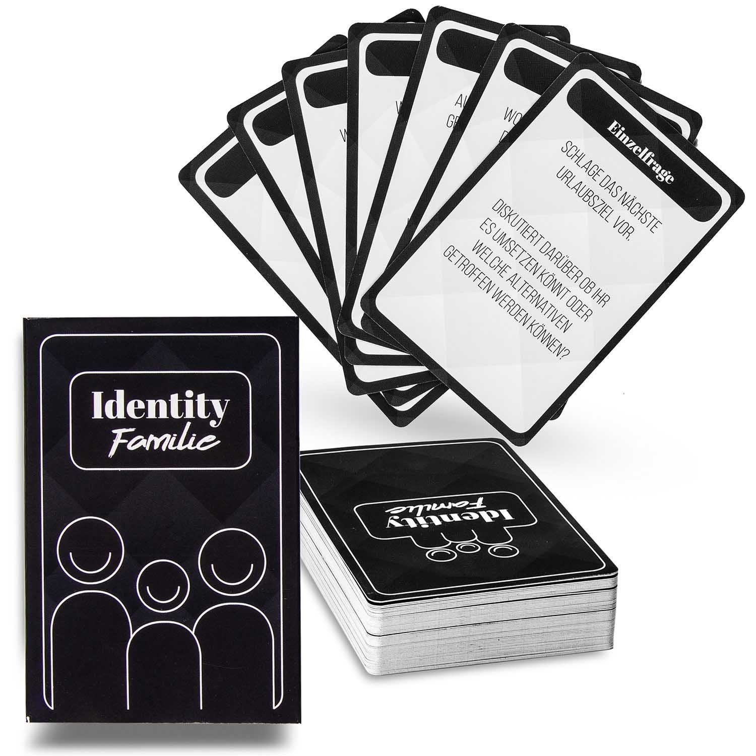 Goods+Gadgets Spiel GOODS+GADGETS Identity Kartenspiel – Personality Quiz & Familienspiel, Identity Kartenspiel, Personality & Quiz-Spiel Frage-Spiel
