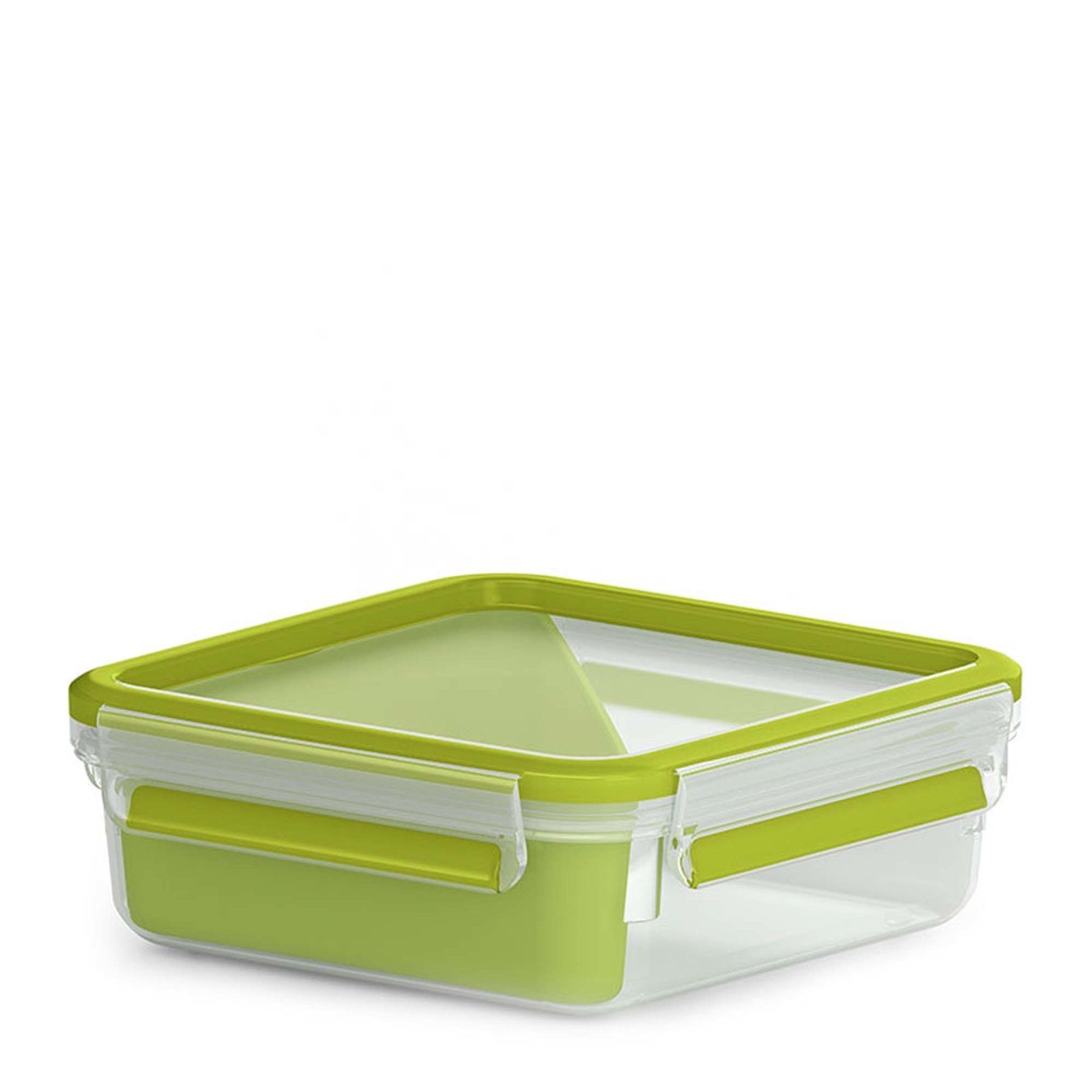 Go, Kunststoff, Emsa mit Grün (1-tlg) Einsatz Sandwichbox Clip Lunchbox