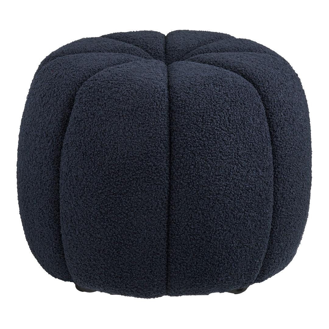 ebuy24 Pouf Fina Pouf Ø48cm blau.