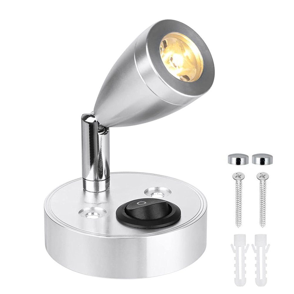 Rosnek LED Wandstrahler 12-24V, 360 ° günstig online kaufen