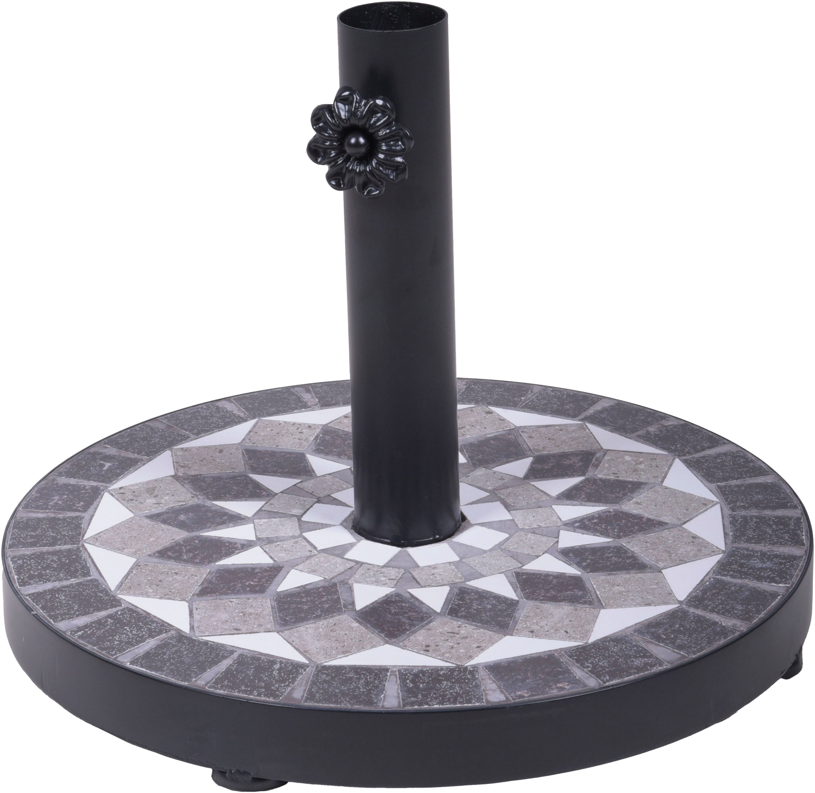 Garden Pleasure Schirmhalter Schirmständer JALUA, für Stöcke bis Ø 4 mm