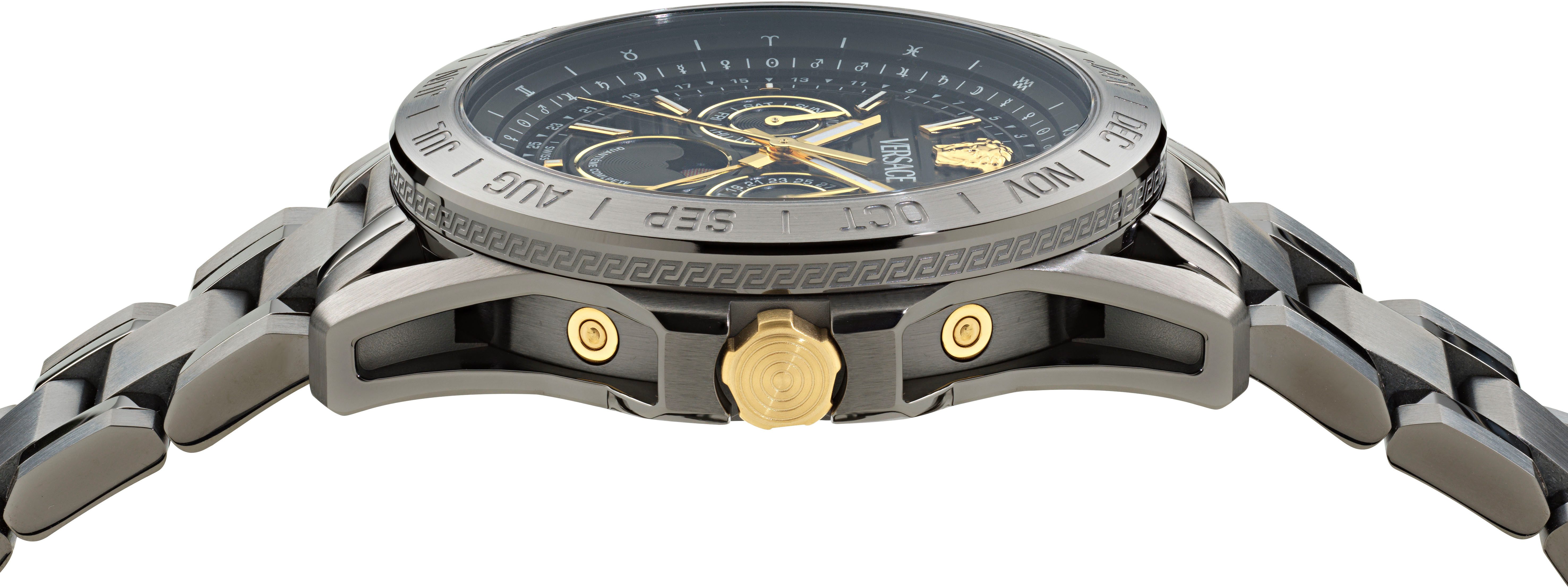 Versace Multifunktionsuhr V-GALAXY MOONPHASE VE0K00525, Quarzuhr,Armbanduhr günstig online kaufen