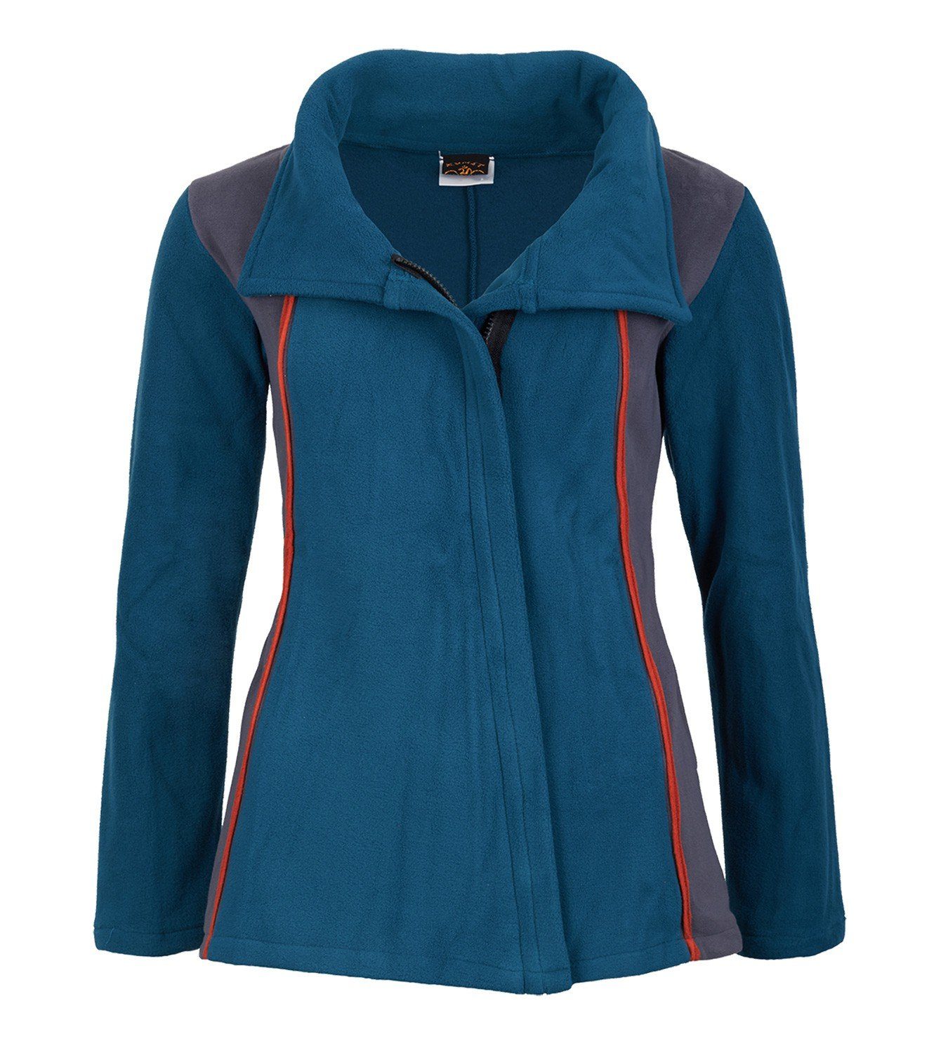Fleecejacke Kunst und Magie Damen Fleecejacke Goa Psy Hippie - Boho Jacke