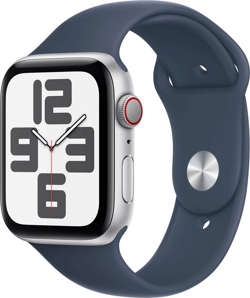 GPS OS (4,4 Watch SE mm cm/1,73 S/M Cellular + Zoll, 44 Apple Aluminium Watch Smartwatch 10), Band Sport