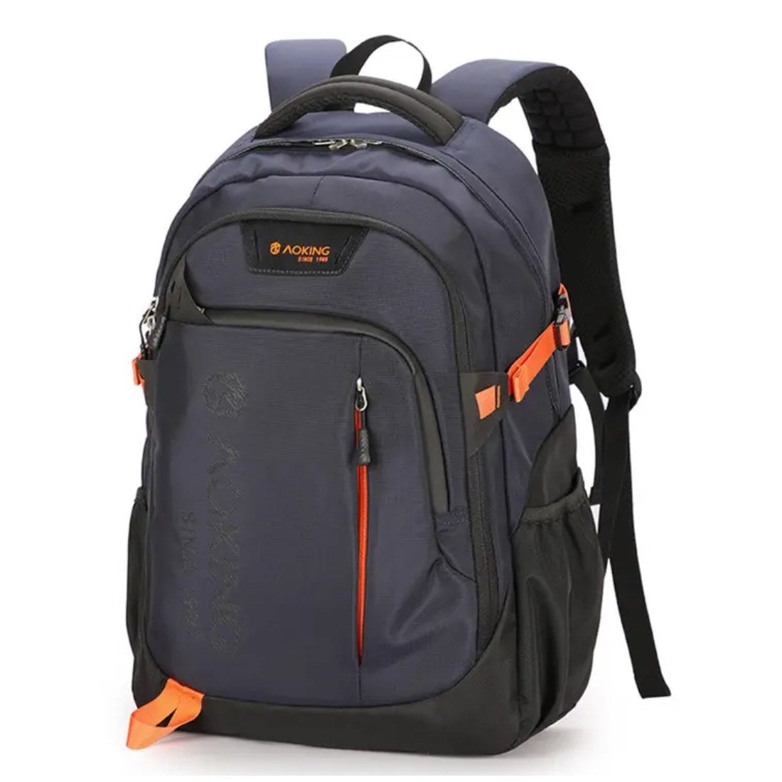 Aoking Freizeitrucksack Rucksack Schulrucksack Sportrucksack Laptoprucksack Tagesrucksack blau Rucksack Laptopfach Freizeit Reise Sport Arbeit Schule Uni