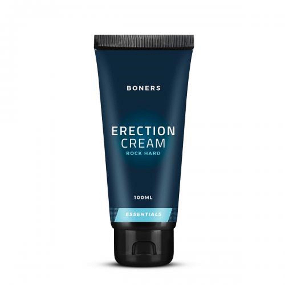 Boners Gleitgel Erection Cream, schneller hart werden und bleiben, Tube mit 100ml, 1-tlg., Massage-Creme für eine verbesserte Erektion