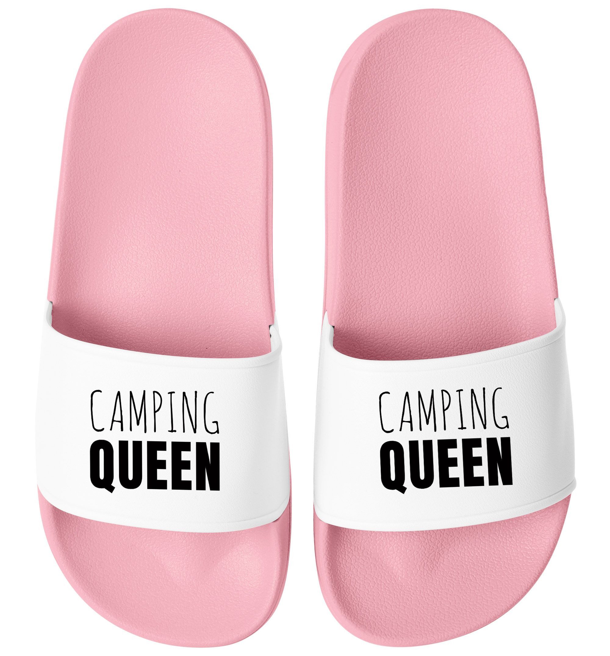 Queen 2 rosa-weiß