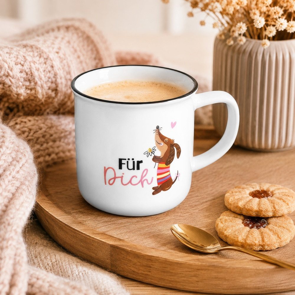 Sheepworld Becher Dackelbecher »Für Dich«