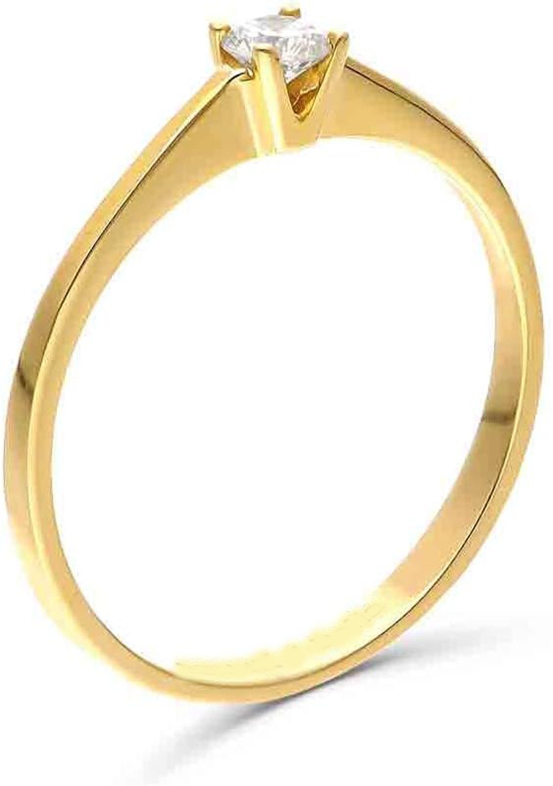 Jumpeak Diamantring 1ct VS1 D,lab grown diamant ring,verlobungsring,damen geschenk, 3EX Eheringe,liebes geschenk für sie,geschenk ideen für frau,14K Gold