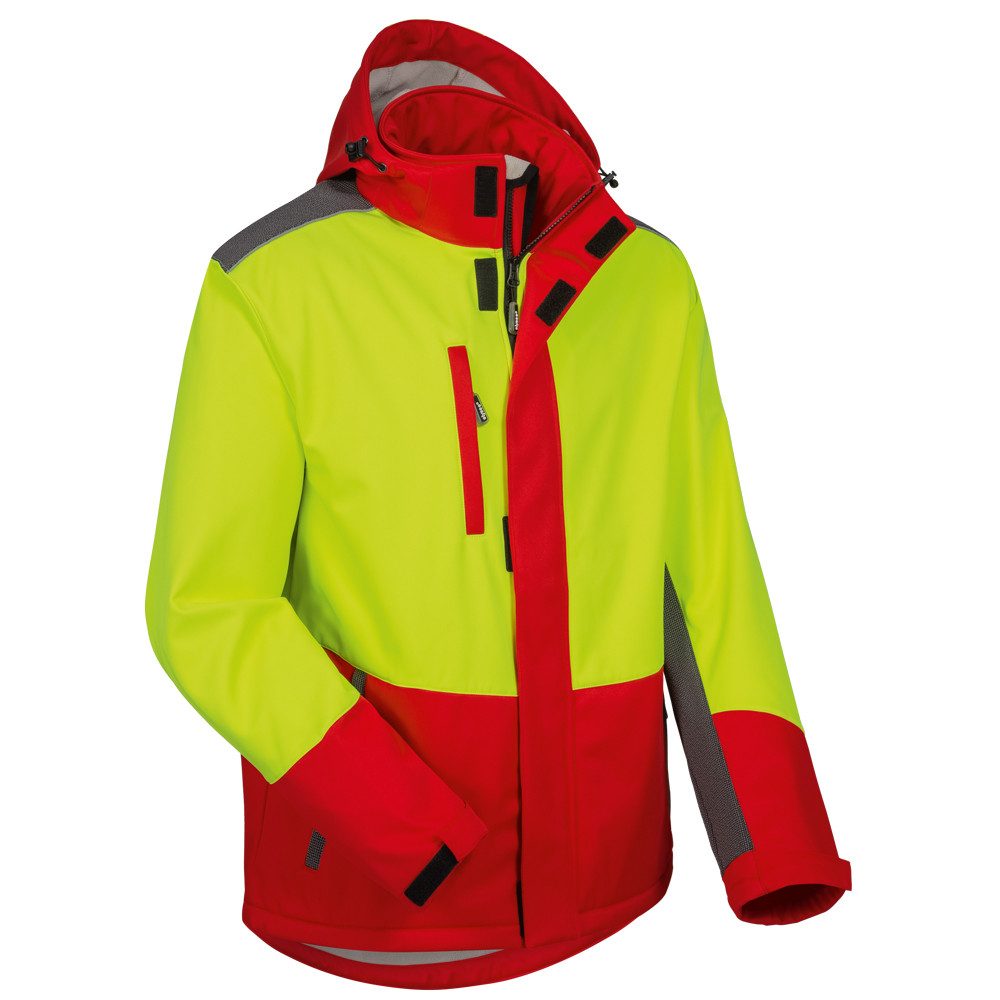 Elysee Softshelljacke Waldarbeiter Jacke Herrenjacke Arbeitsjacke wind- und wasserdicht sowie atmungsaktiv durch 3-Lagenlaminat