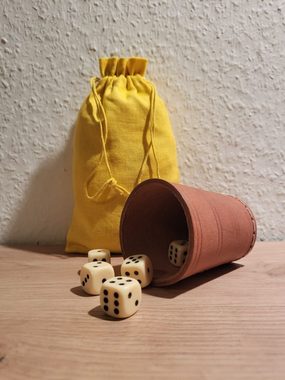 Organzabeutel24 Aufbewahrungstasche 3 Baumwollsäckchen, Stoffbeutel, Geschenkbeutel - gelb -, 100% Baumwolle für Adventskalender