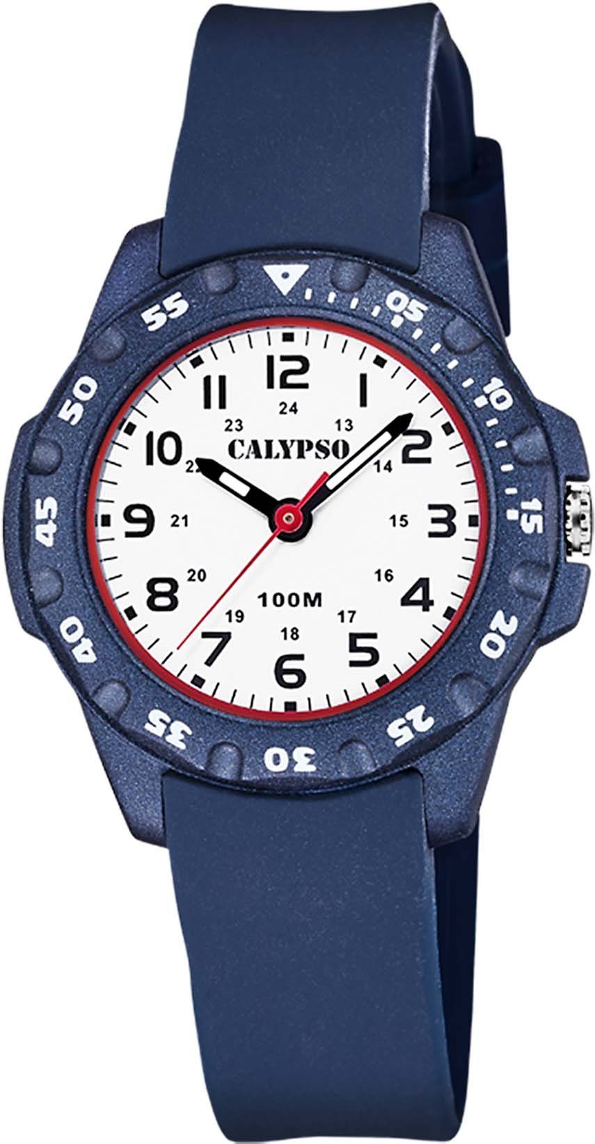 CALYPSO WATCHES Quarzuhr Junior Collection K5821/1, Armbanduhr, Kinderuhr, bis 10 bar wasserdicht, ideal als Geschenk