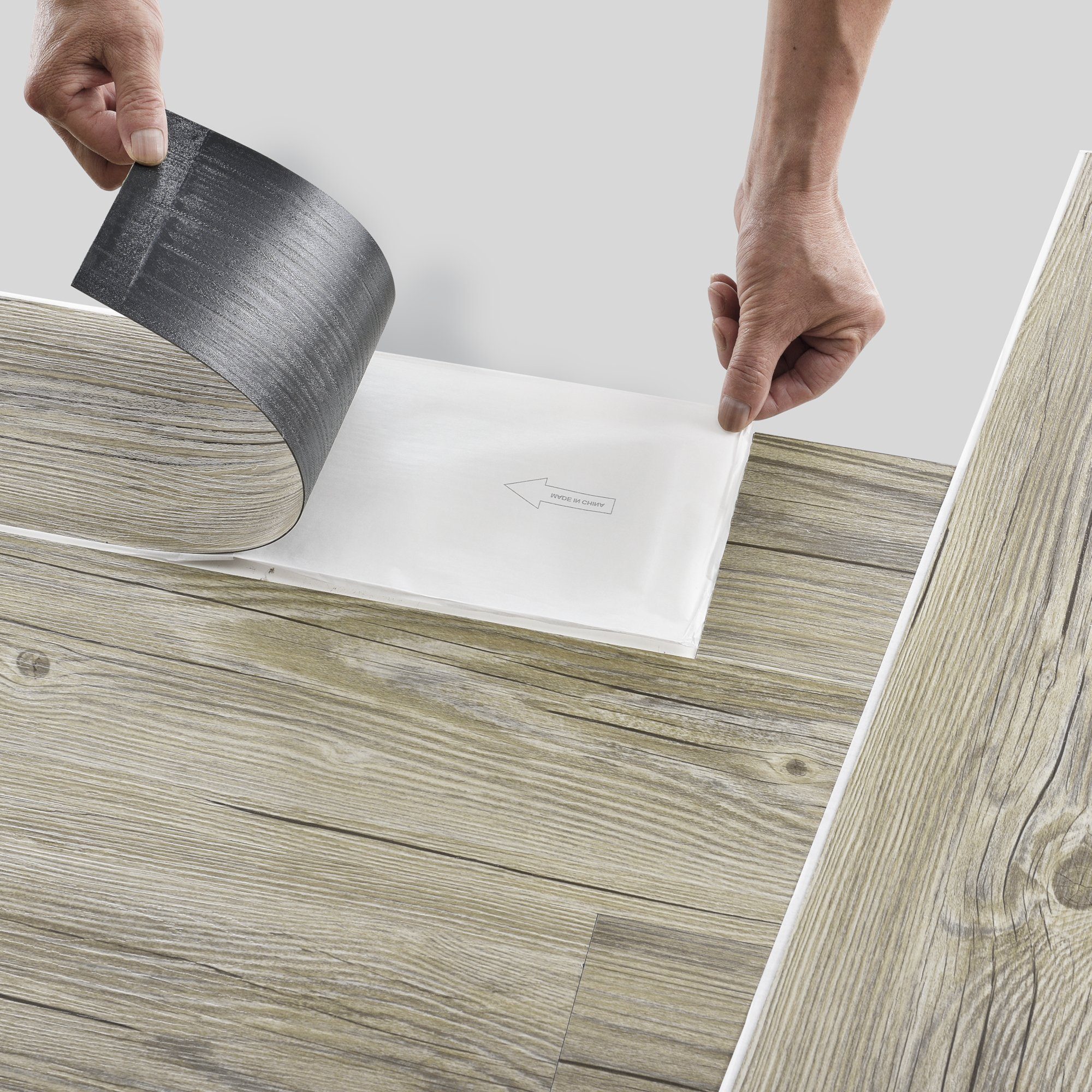 neu.haus Vinylboden, »Vanola« Vinyl Laminat Selbstklebend 0,975 m² Eiche-Optik natur hell