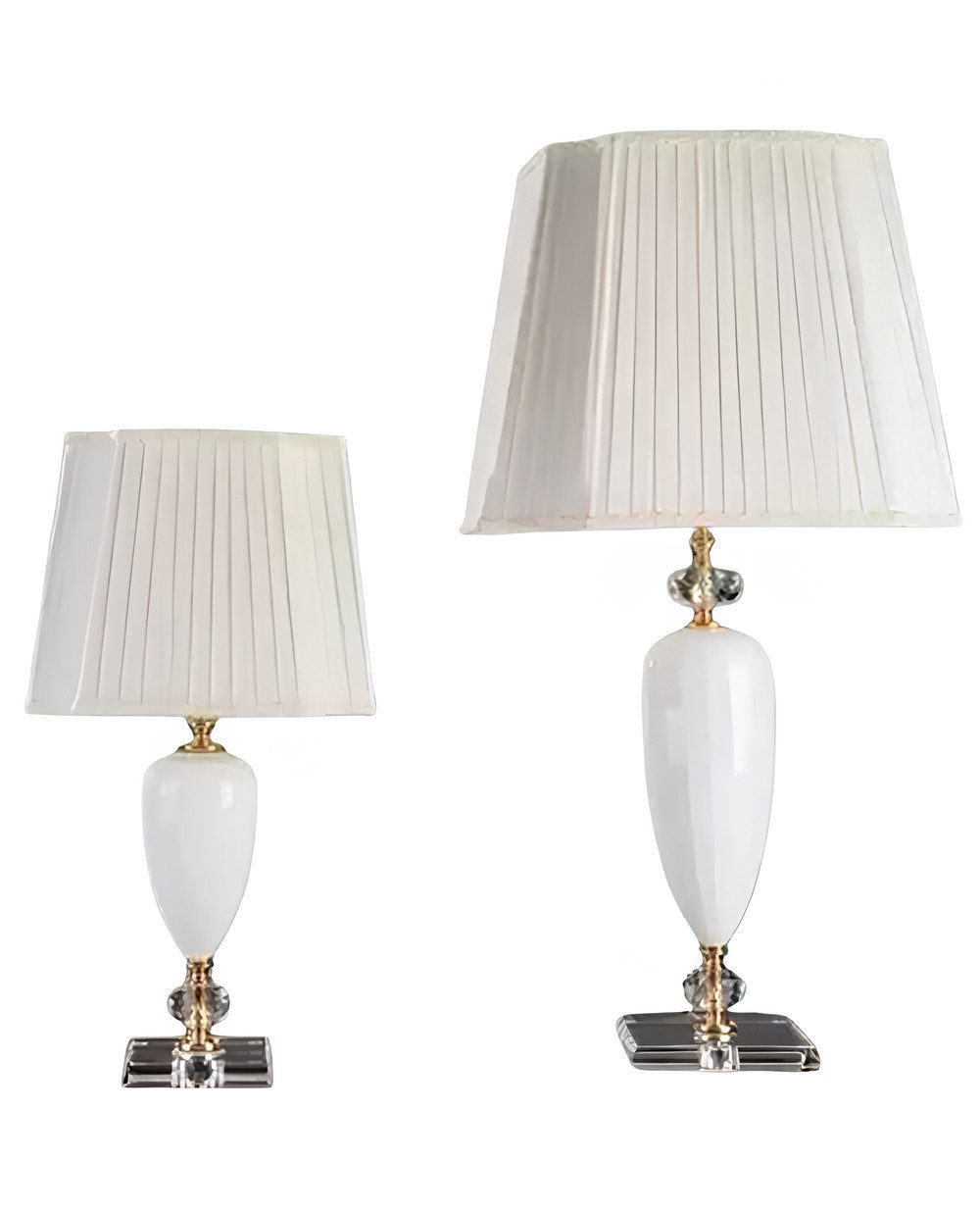 Xlmoebel Nachttischlampe Neue Kristall-Tischlampe im Art-déco-Stil mit dem Namen Lucia, Hergestellt in Europa