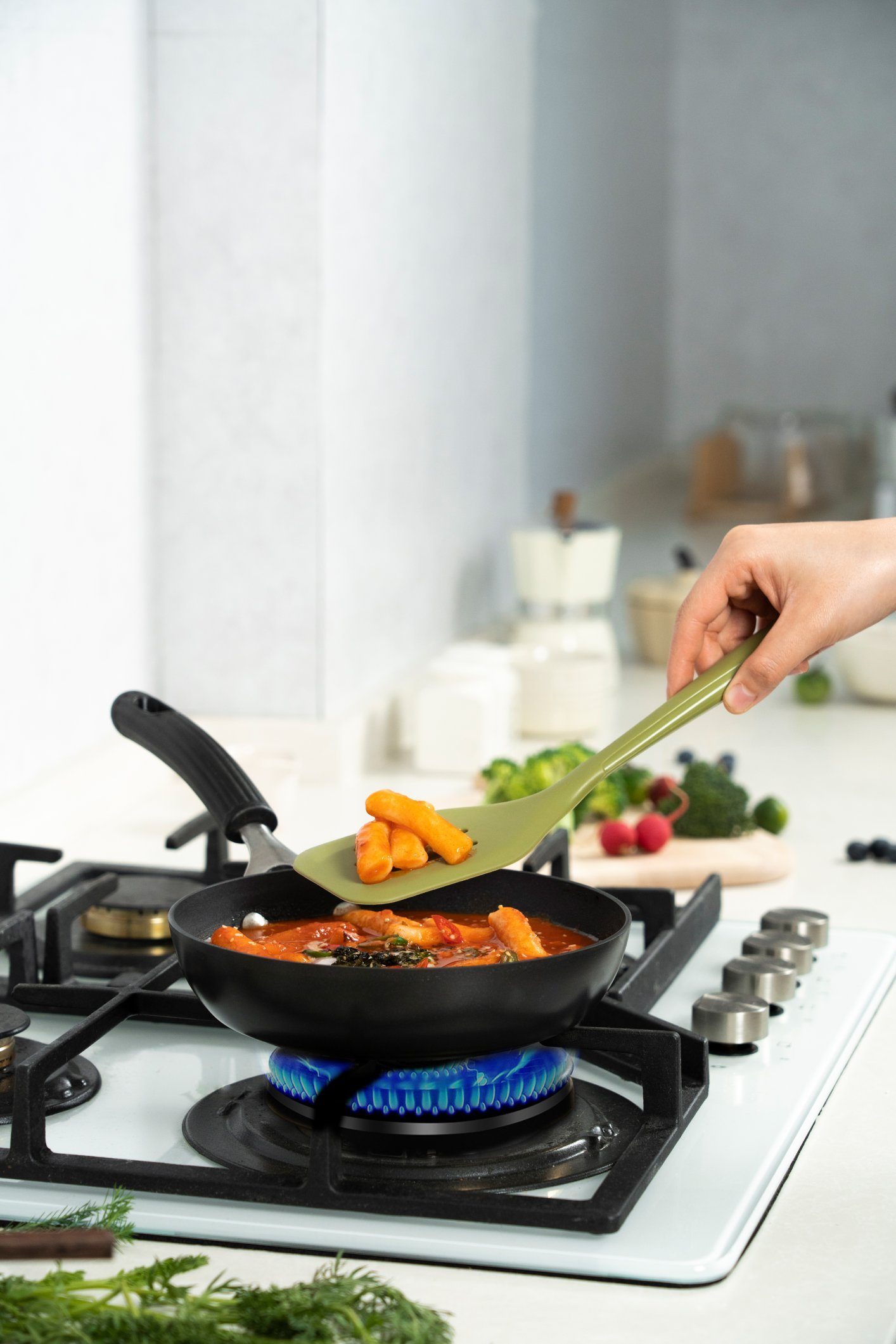 Kochblume Pfannenwender Flex-Wender Taupe