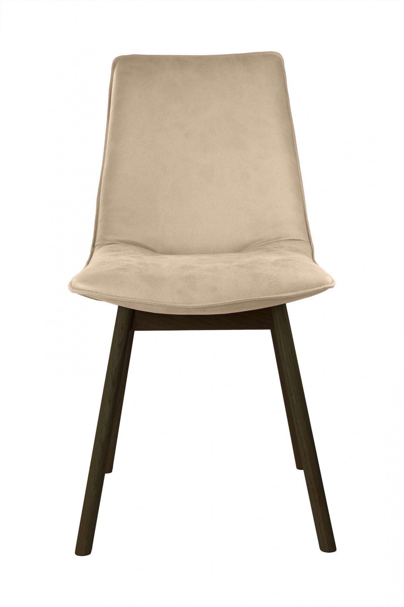 OTTO home 4-Fußstuhl Ramon (Set, 2 St), mit Massivholzbeinen, verschiedenen Farben und Stoffe
