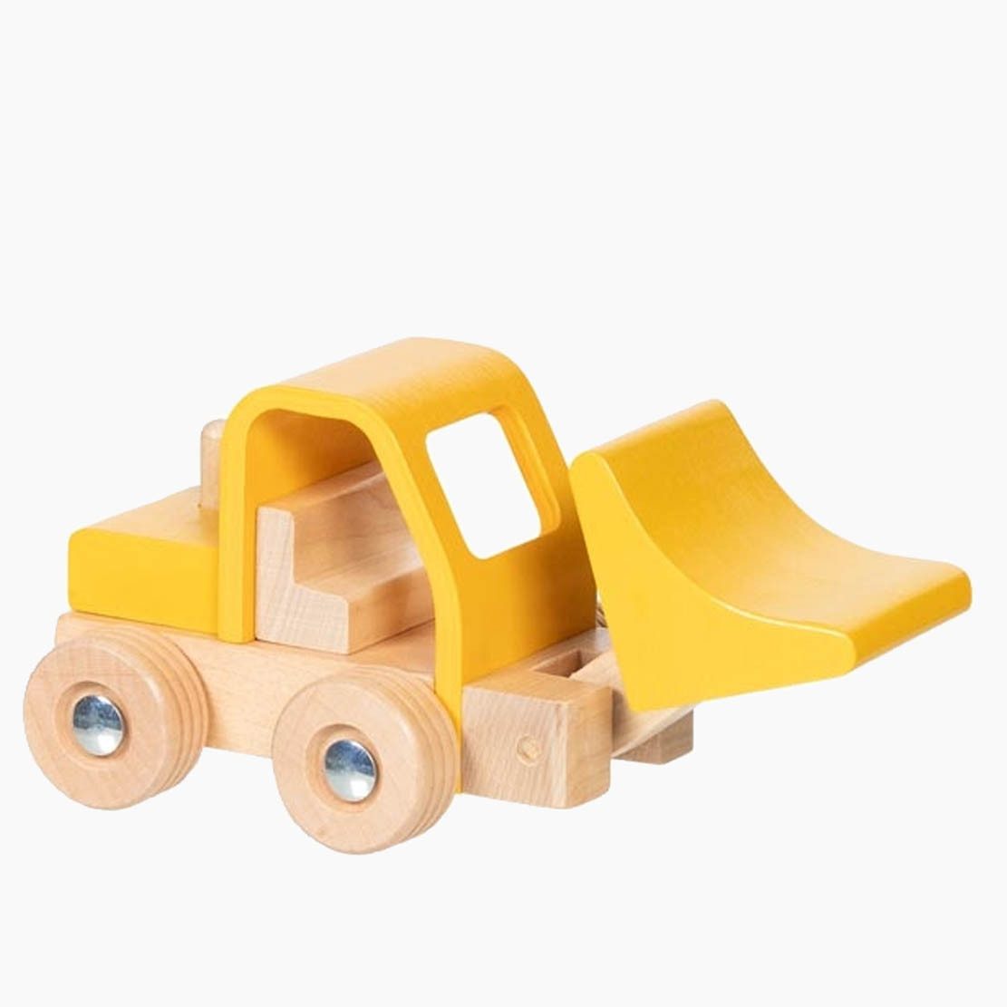 goki Spielzeug-Radlader Radlader Baustelle Goki, (Packung, 1-tlg., set), Ergänzung für die Kinderzimmer-Baustelle