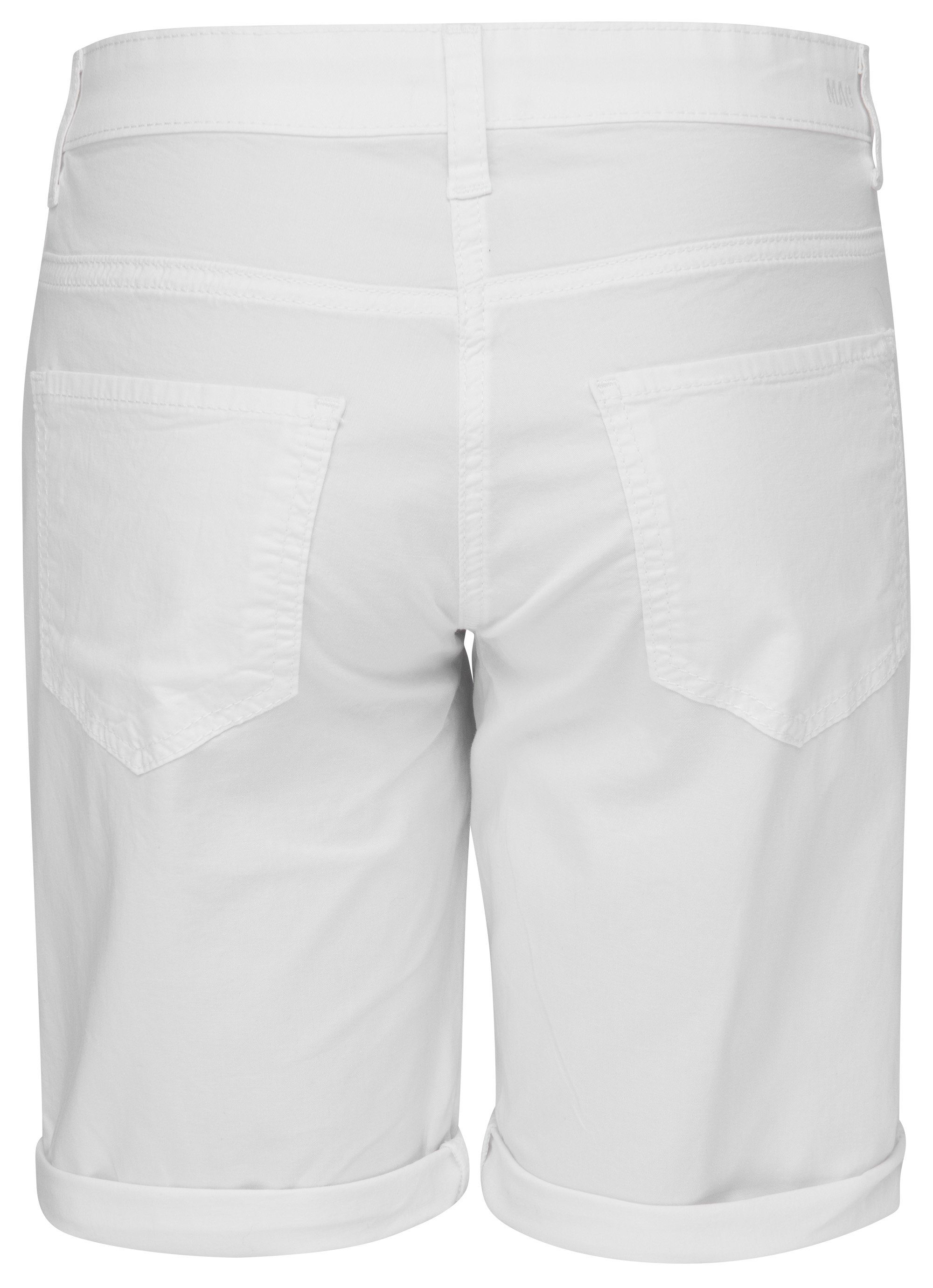SHORTY Stretch-Jeans white 2387-00-0415 clean MAC MAC SUMMER 010