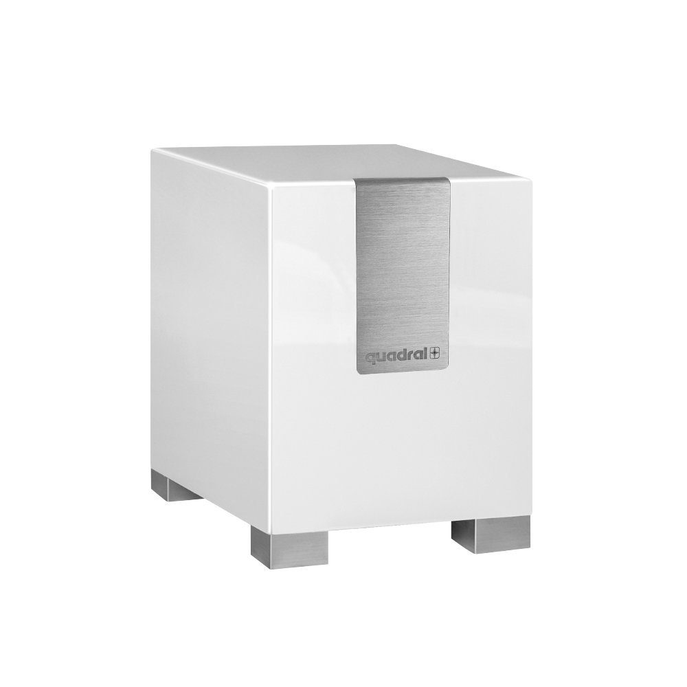 quadral Qube S8 Aktivsubwoofer weiss Lautsprecher (keine)