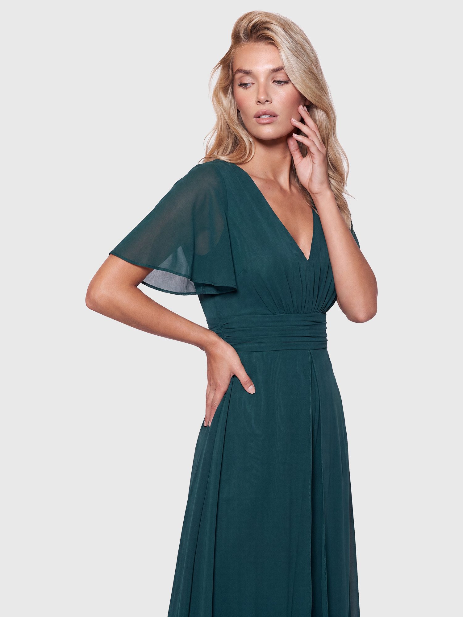 Apart Jumpsuit mit fließendem Beinverlauf