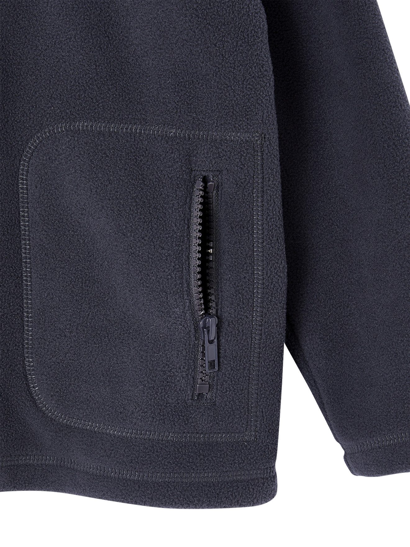 vertbaudet Fleecepullover Jungen Fleecejacke mit Recycling-Polyester