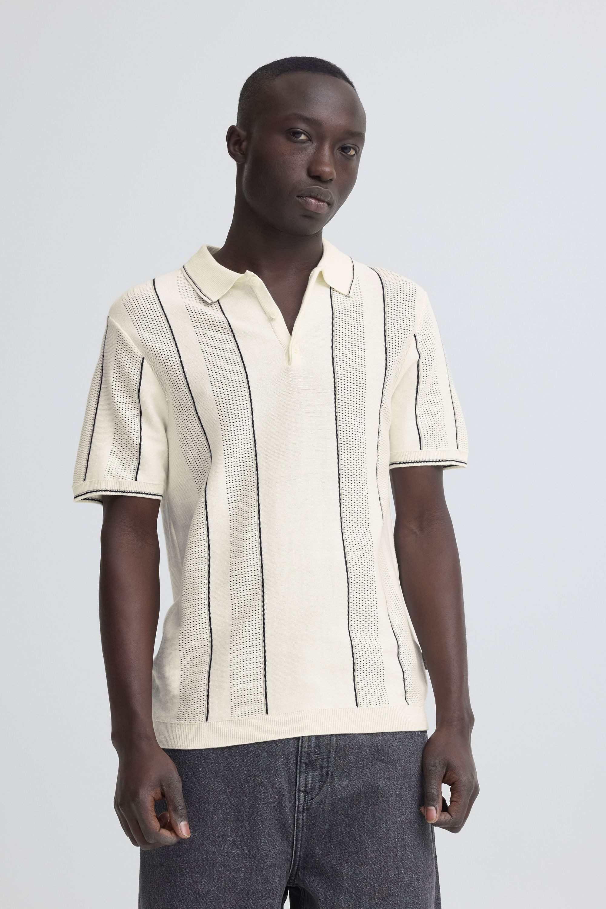 Blend Poloshirt BHAven Polo Legeres Polo-Shirt in Feinstrick-Qualität
