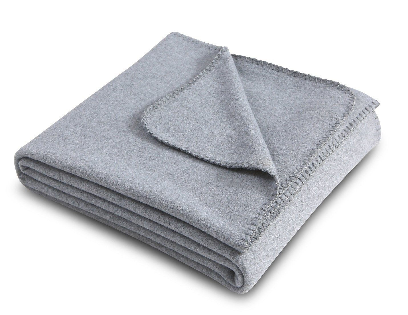 Wohndecke Premium-Fleecedecke in 2 Größen, wometo, OEKO-TEX®, extra dick, Q günstig online kaufen