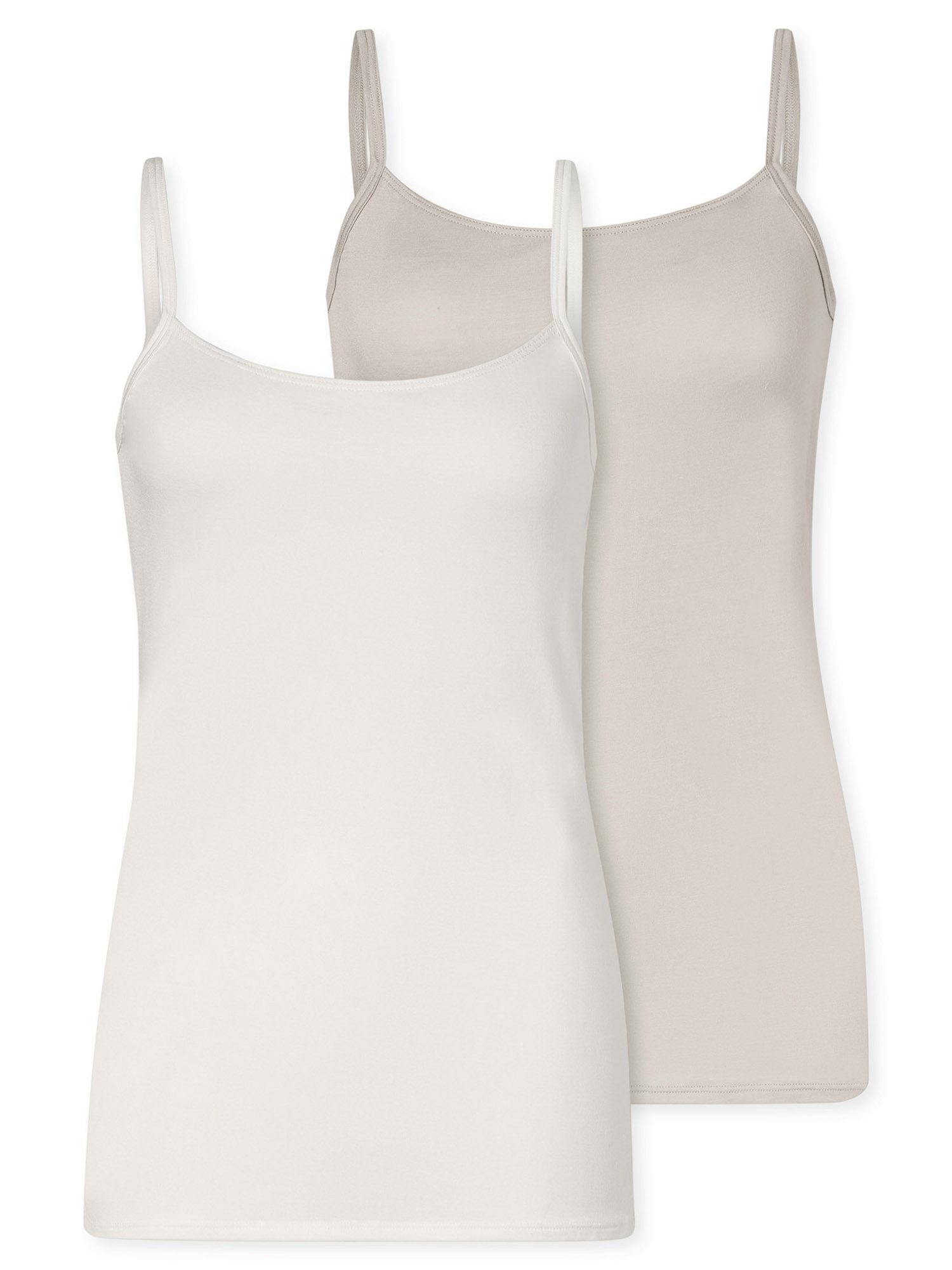 Schiesser Spaghettitop Modal Essentials (2-tlg) schmale günstig online kaufen