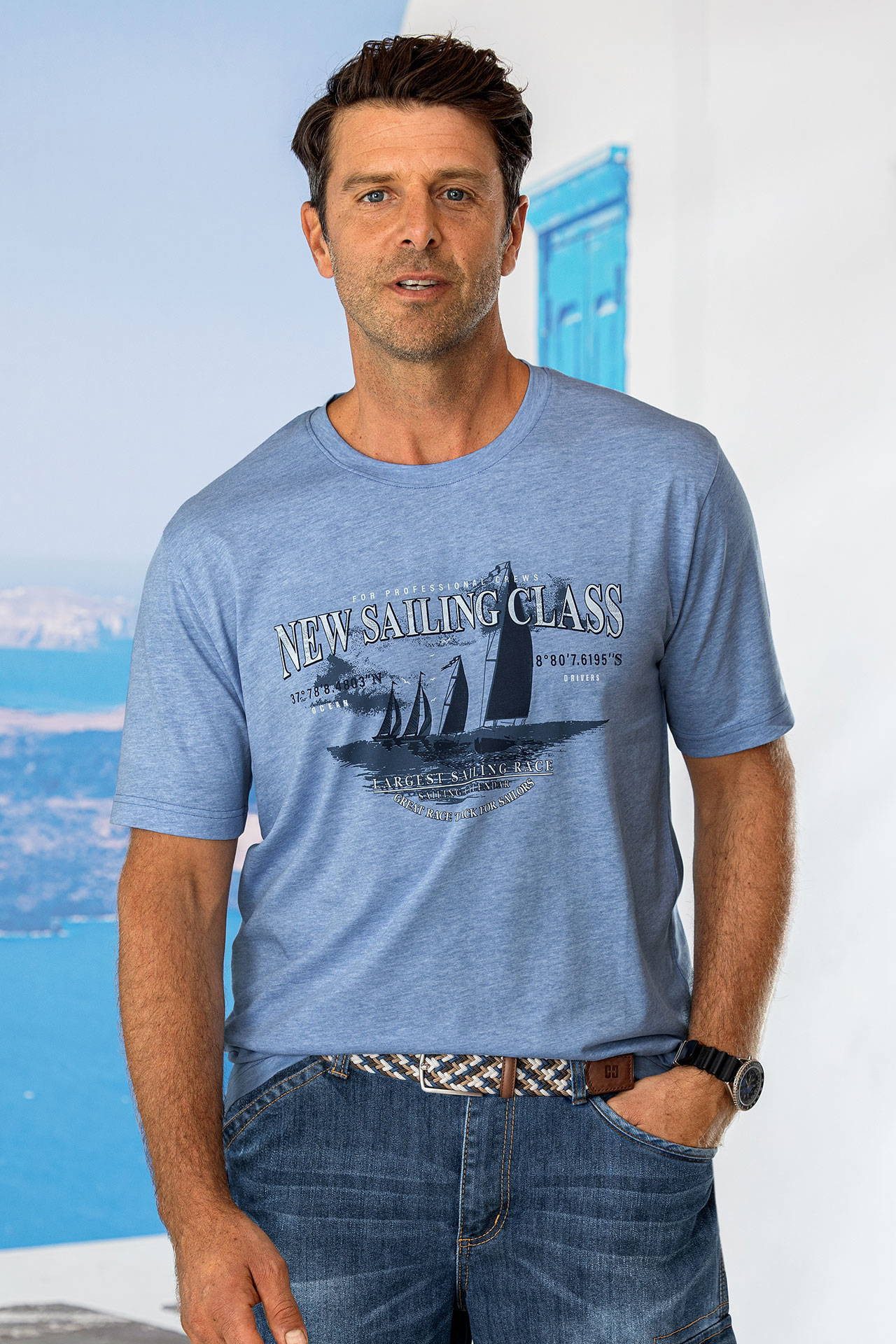 NAVIGAZIONE Print-Shirt