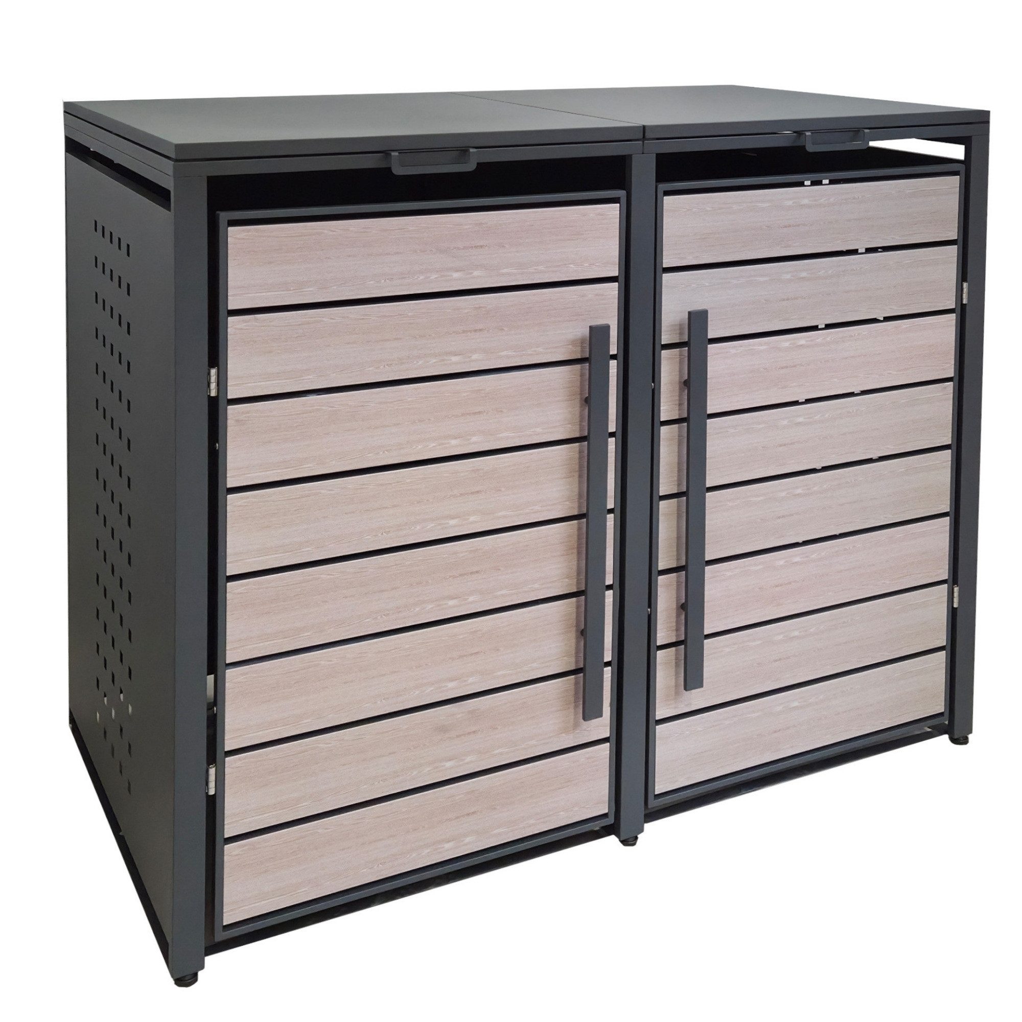 osoltus Gerätehaus osoltus BoxyWood2 Mülltonnenbox inkl. günstig online kaufen