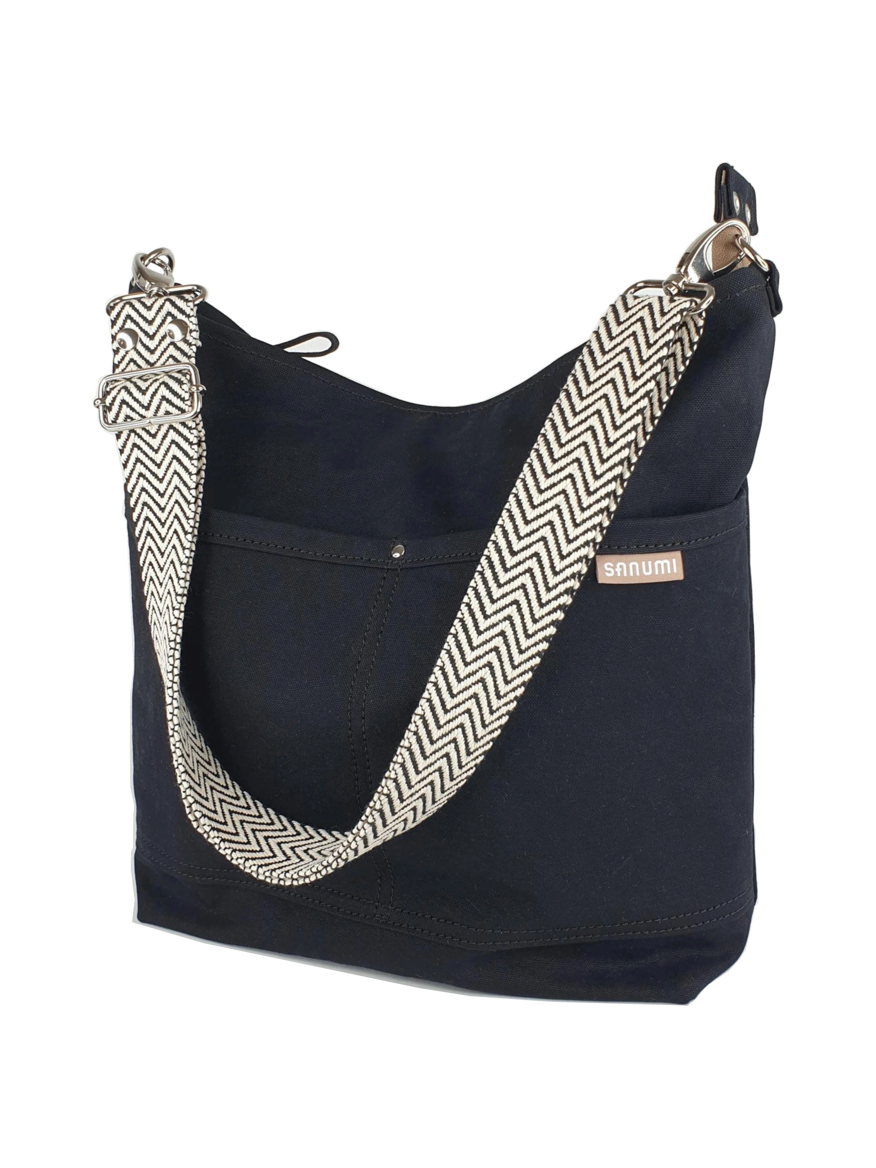 sanumi Umhängetasche Canvas Hobobag günstig online kaufen