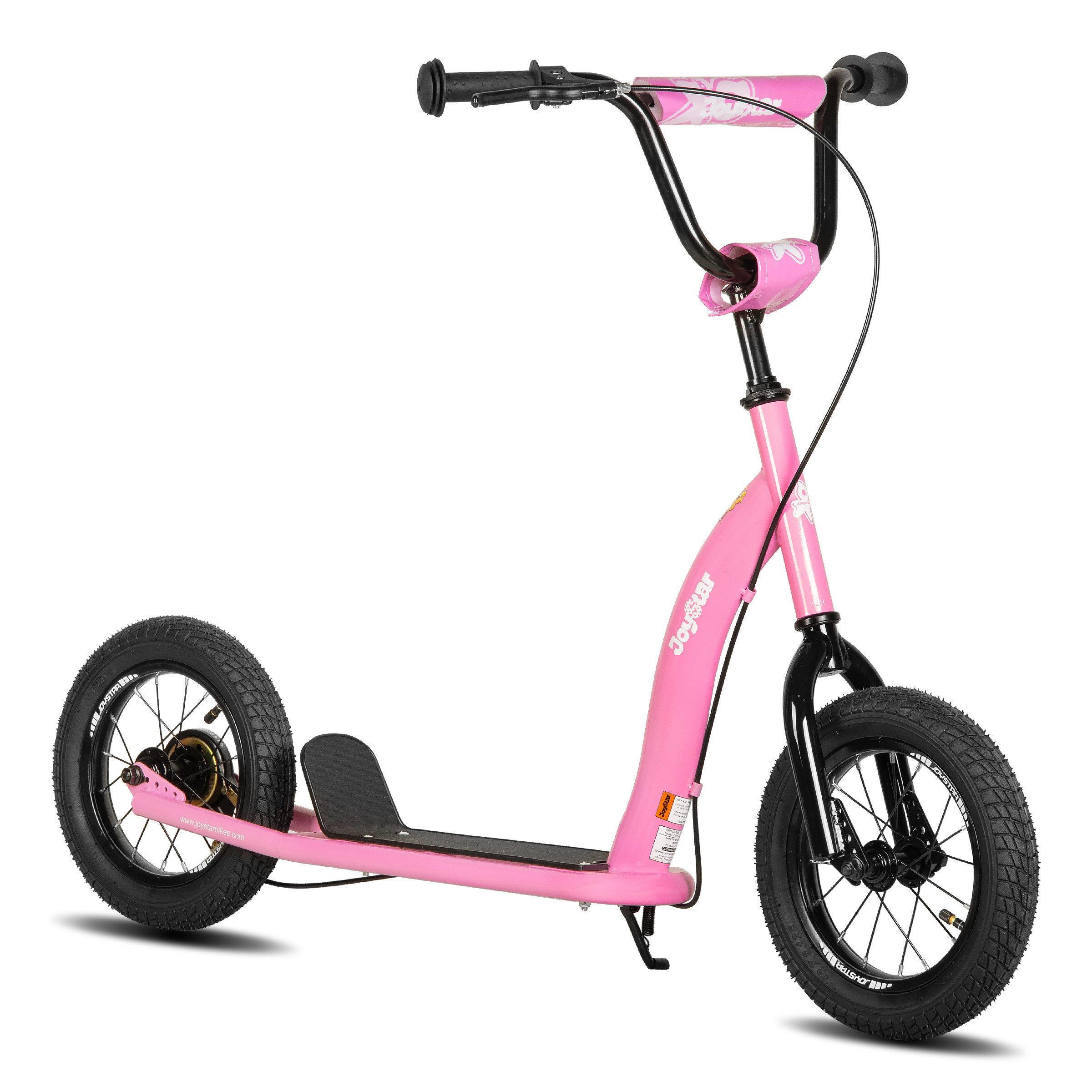 JOYSTAR Skateboard Vierfarbiger JOYSTAR Kinderscooter 12 Zoll für Outdoor-Spielspaß
