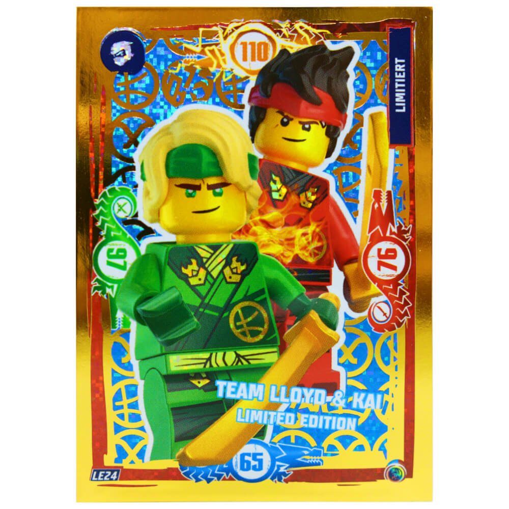 Blue Ocean Sammelkarte Lego Ninjago Karten Trading Cards Serie 9
