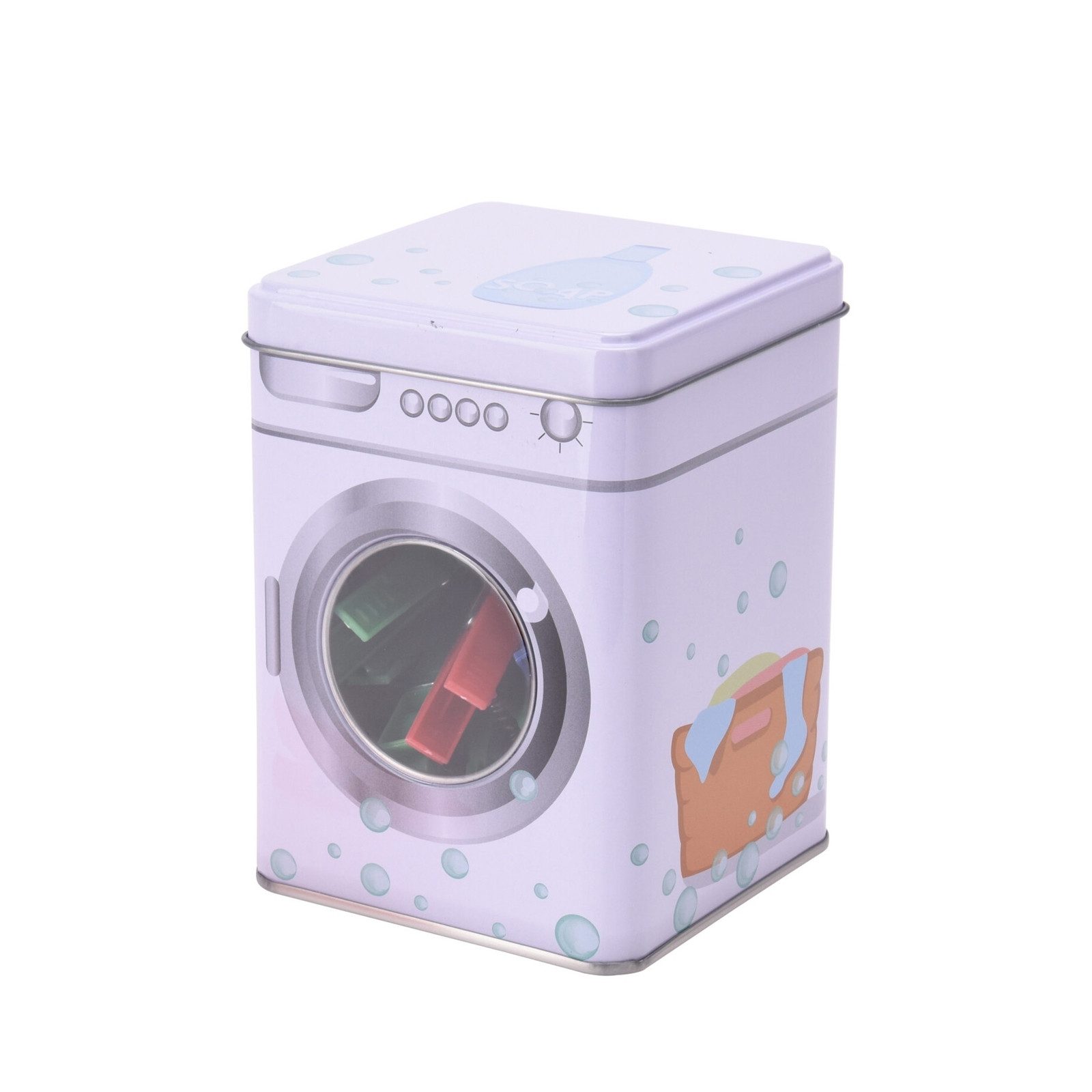 HTI-Living Прищепки Box mit 24 Прищепки, Скобки bunt aus Kunststoff