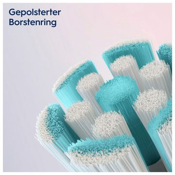 Oral-B Aufsteckbürste iO, Sanfte Reinigung für elektrische Zahnbürste, 6 Stück