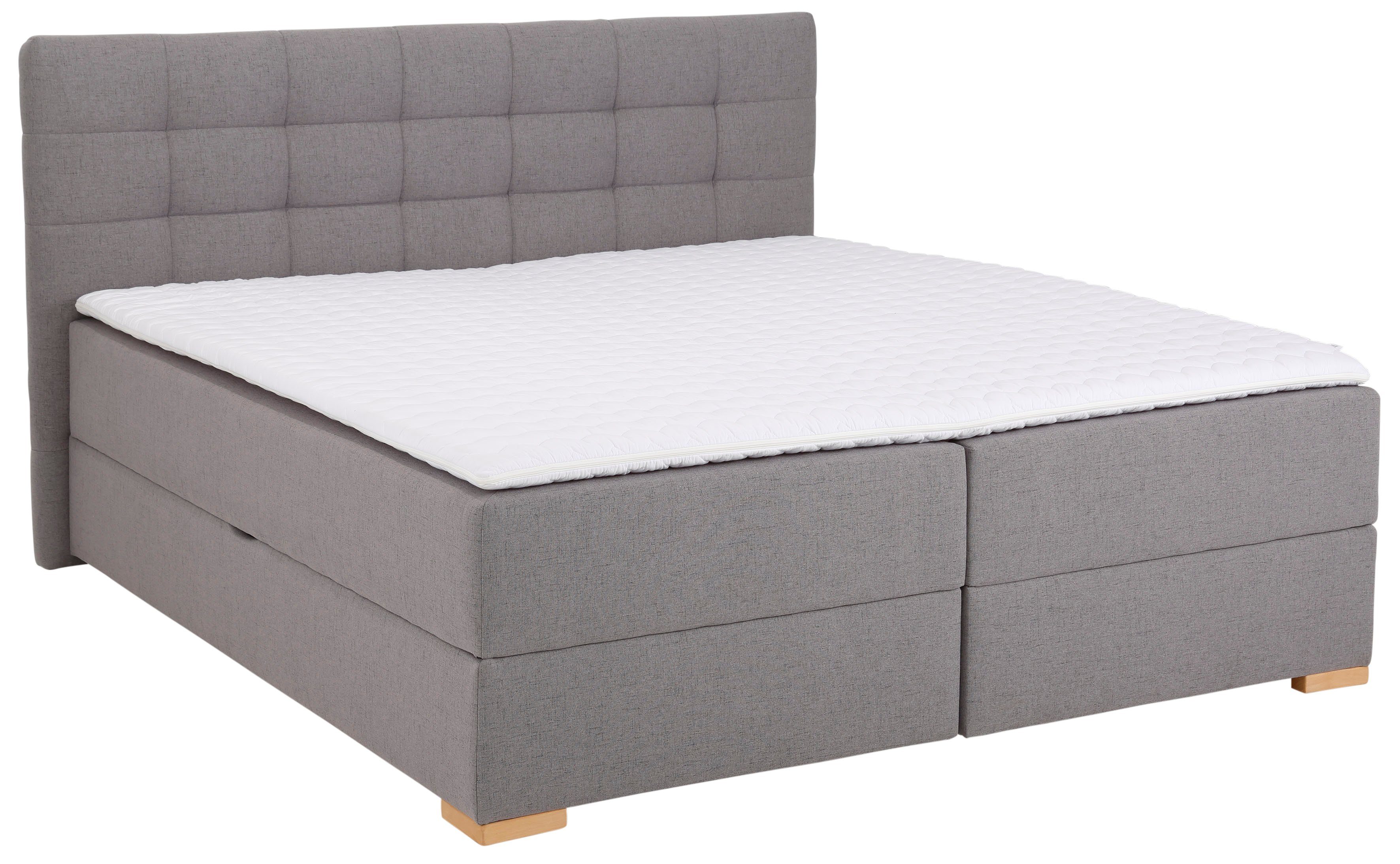 Home affaire Boxbett Olivet mit Bettkasten, in 4 Farben, 4 Breiten, 2 Matratzenarten, auch in Überlänge 220 cm