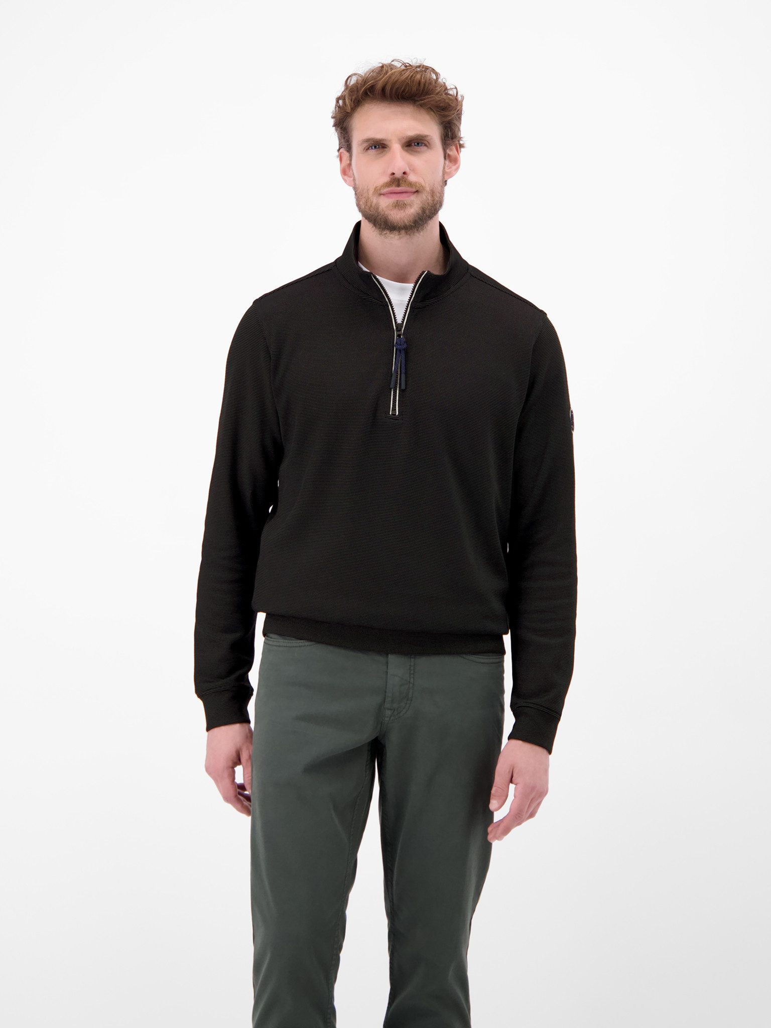 LERROS Sweater SELA mit Troyer-Reißverschluss günstig online kaufen