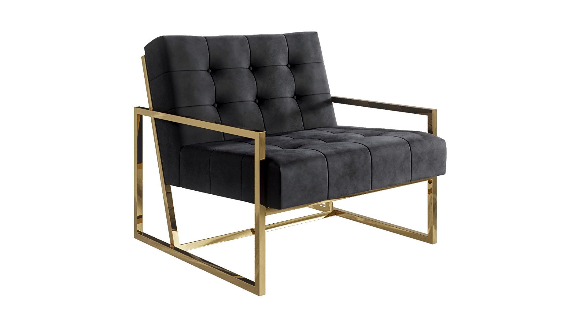 S-Style Möbel Loungesessel Tampa mit Metall günstig online kaufen