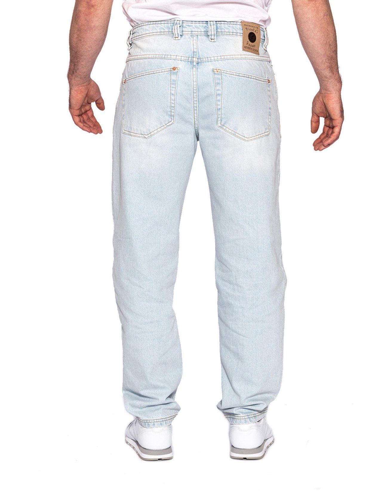 Zicco 472 Torn Fit, PICALDI Weite Jeans Fit Relaxed Loose Jeans