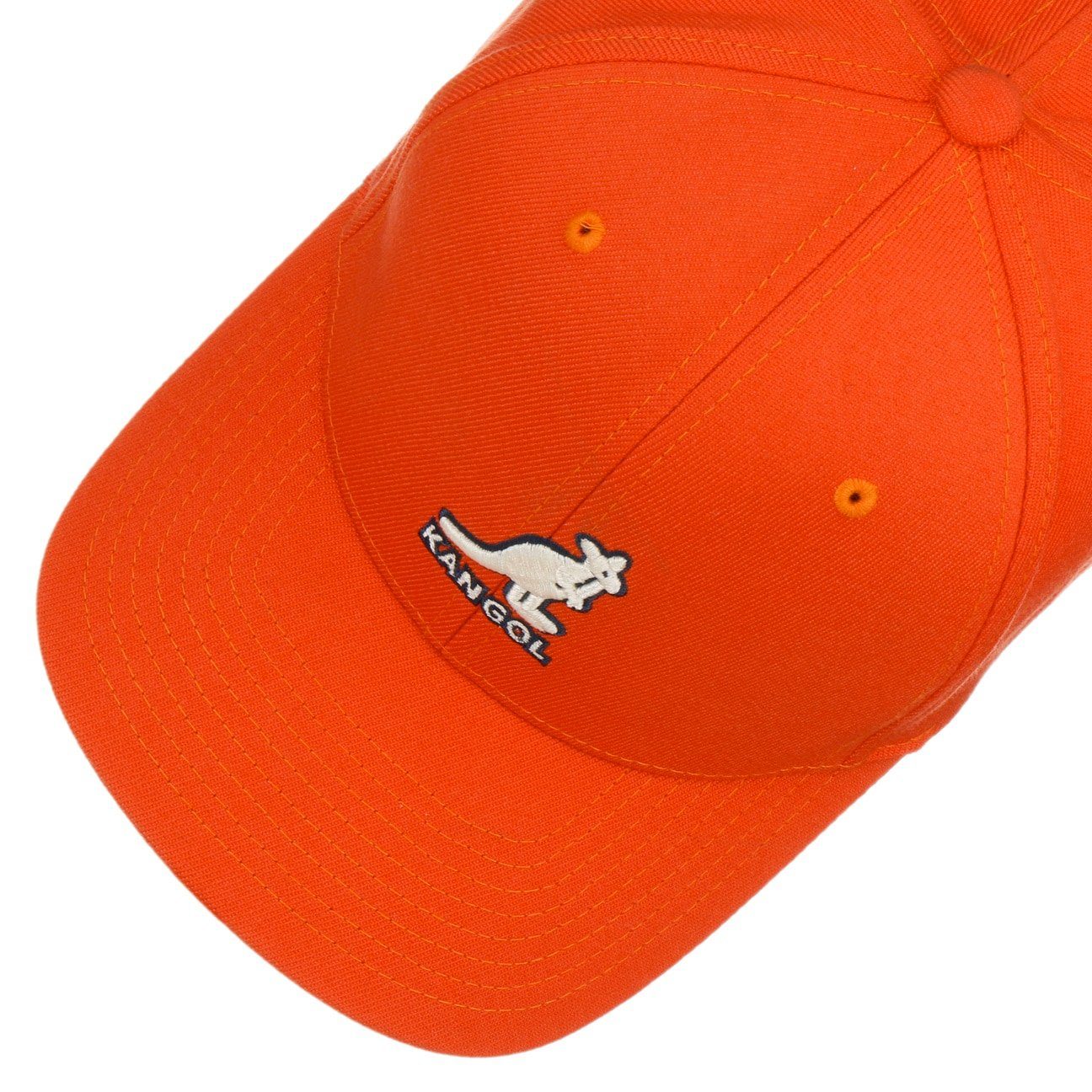 geschlossen Baseball Hinten Cap (1-St) Basecap Kangol orange